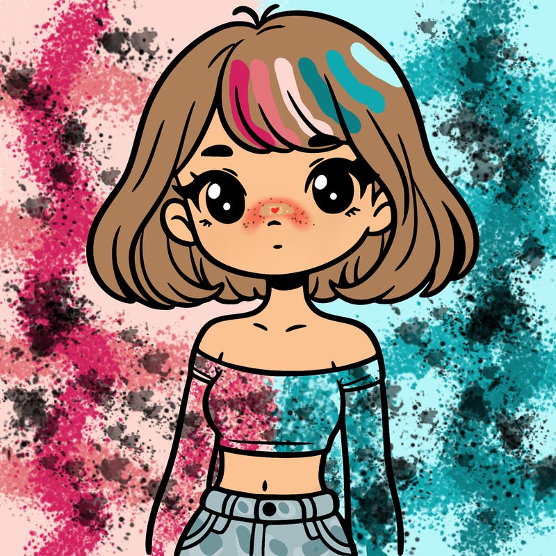 girl in a cute crop top