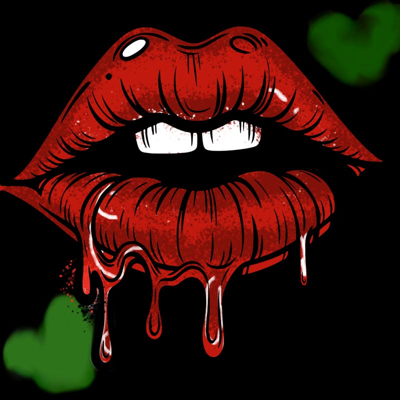 lips that look realistic and drip