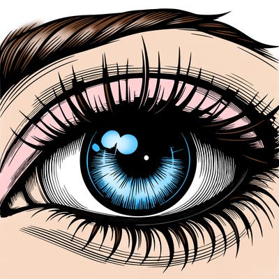 realistic eye