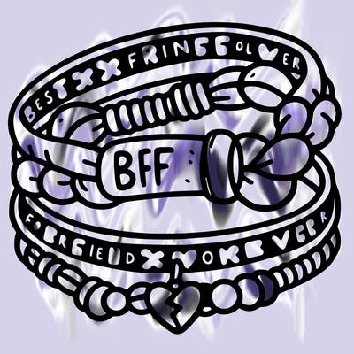 two bff bracelet