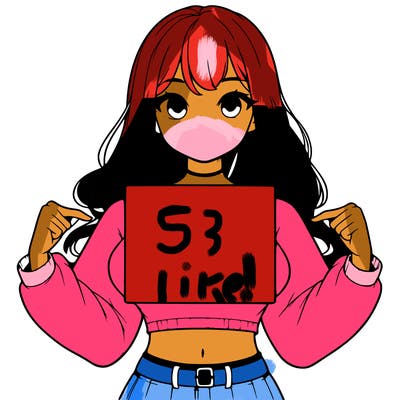 girl holding a blank sign in a long sleeve crop top