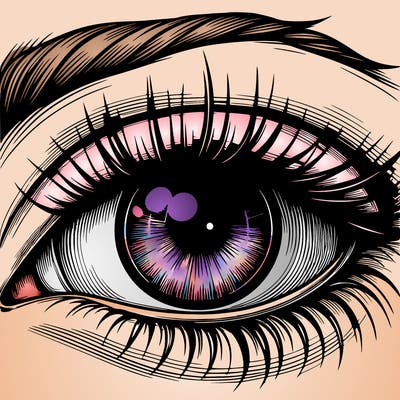 realistic eye