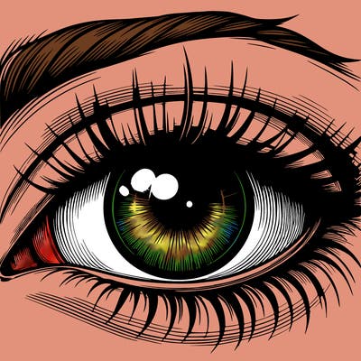 realistic eye