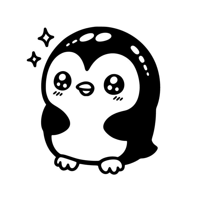 cute penguin
