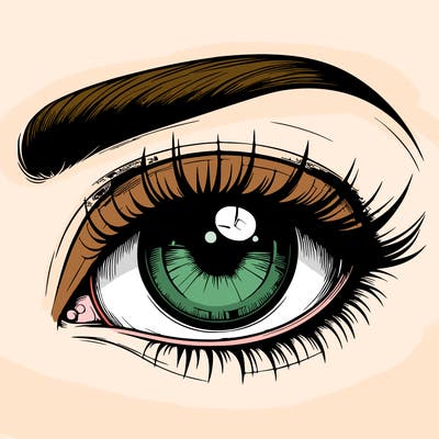 realistic eye