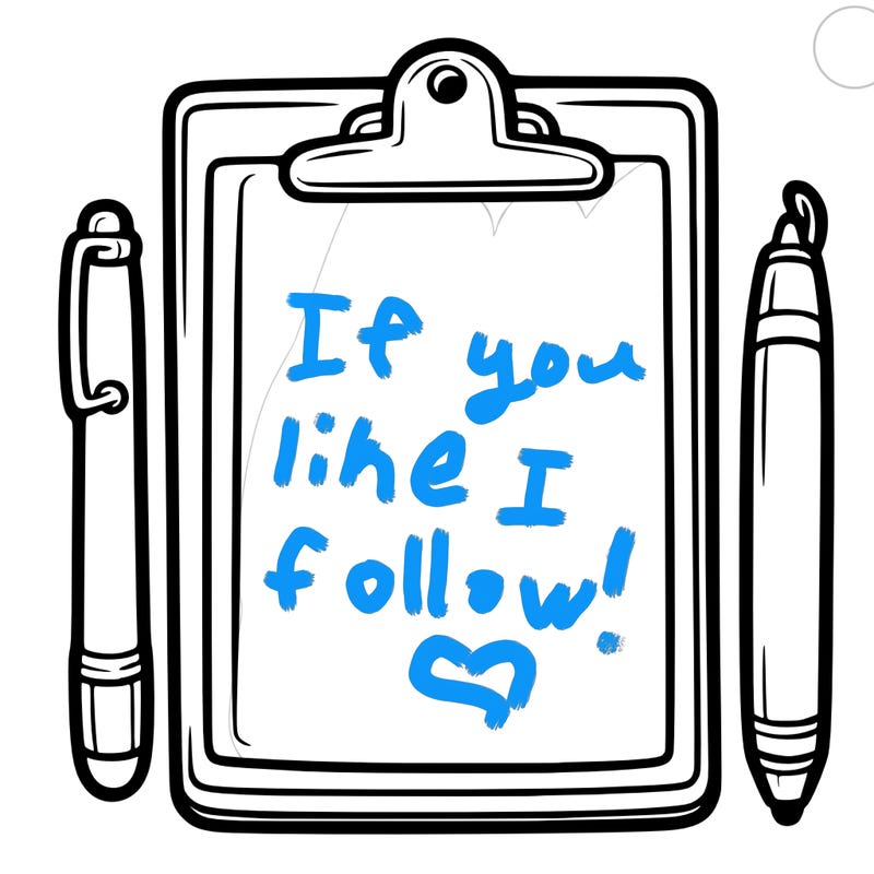 blank clip board with pen