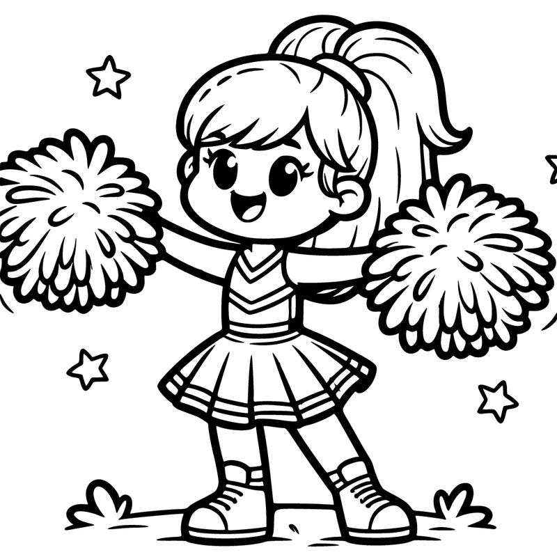 cheerleader pom-poms