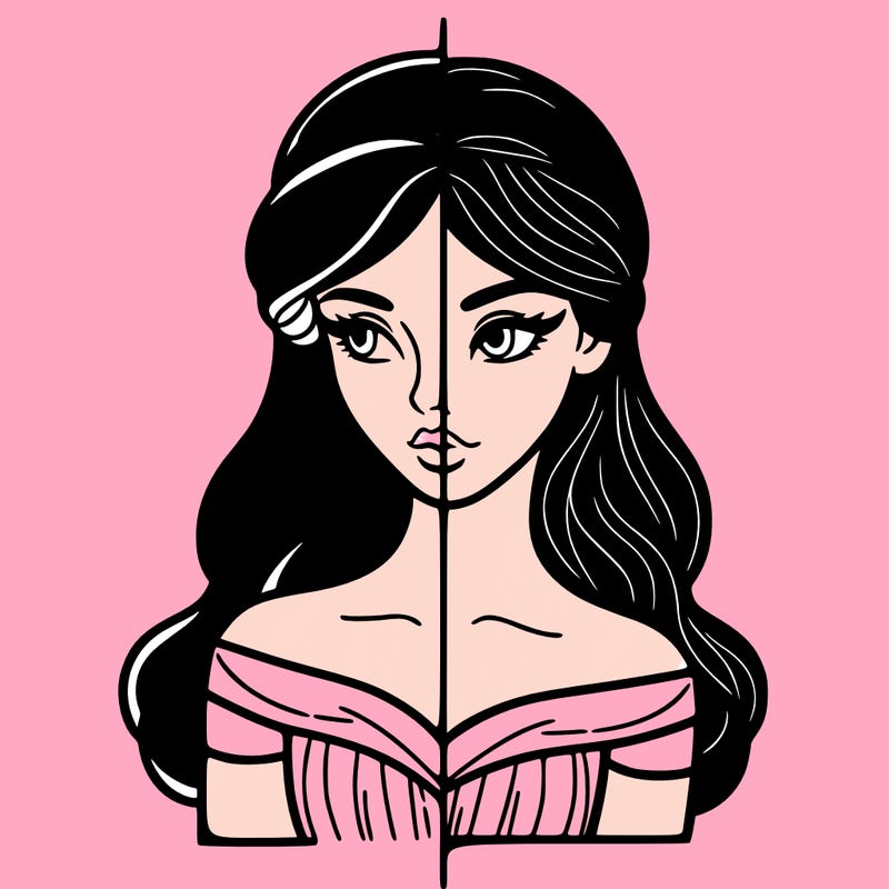 an aesthetic girl