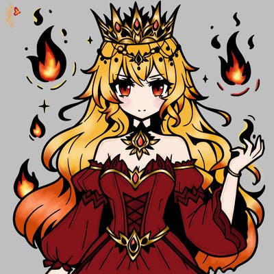 manga fire queen