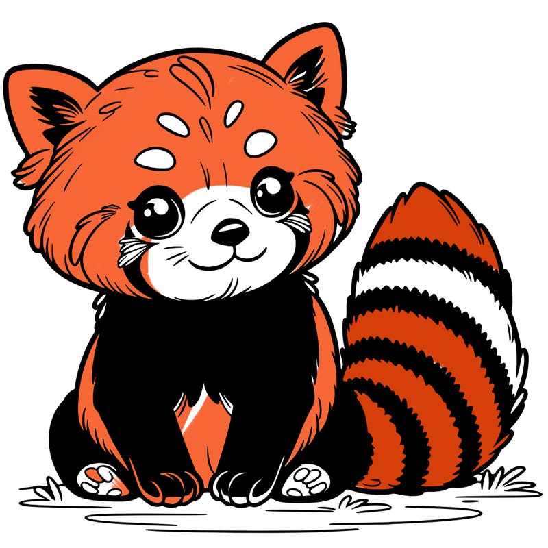 red panda