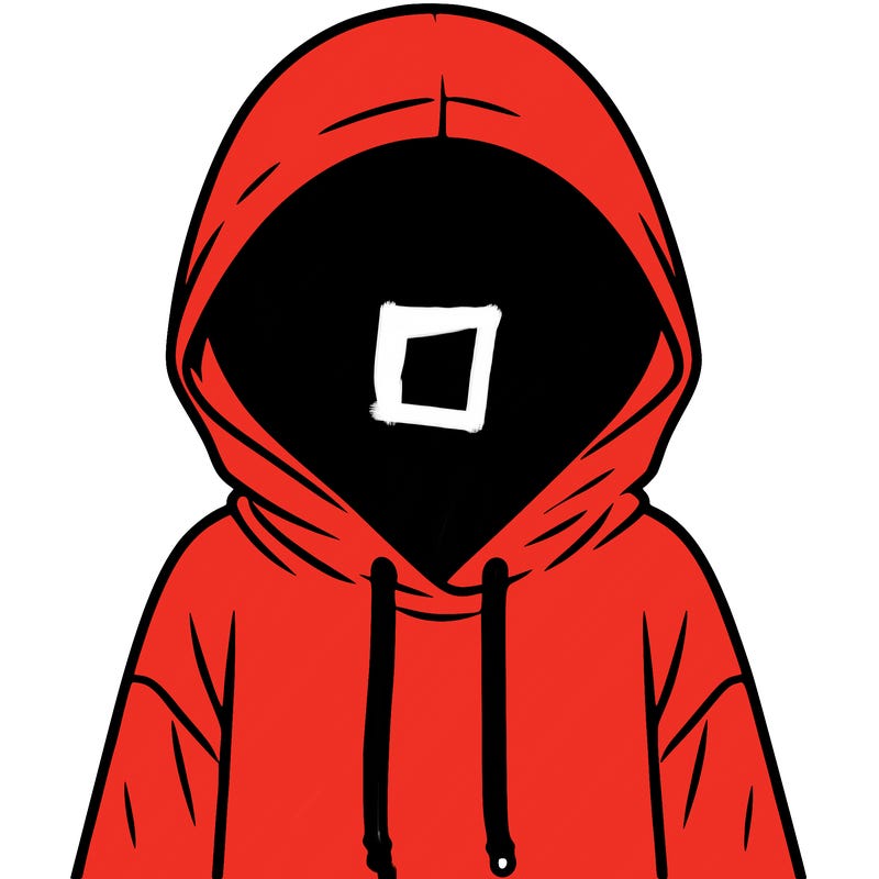 faceless girl in hoodie