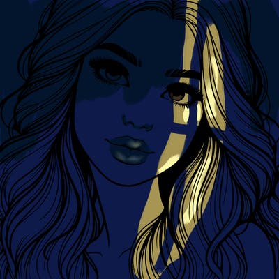 beautiful realistic girl