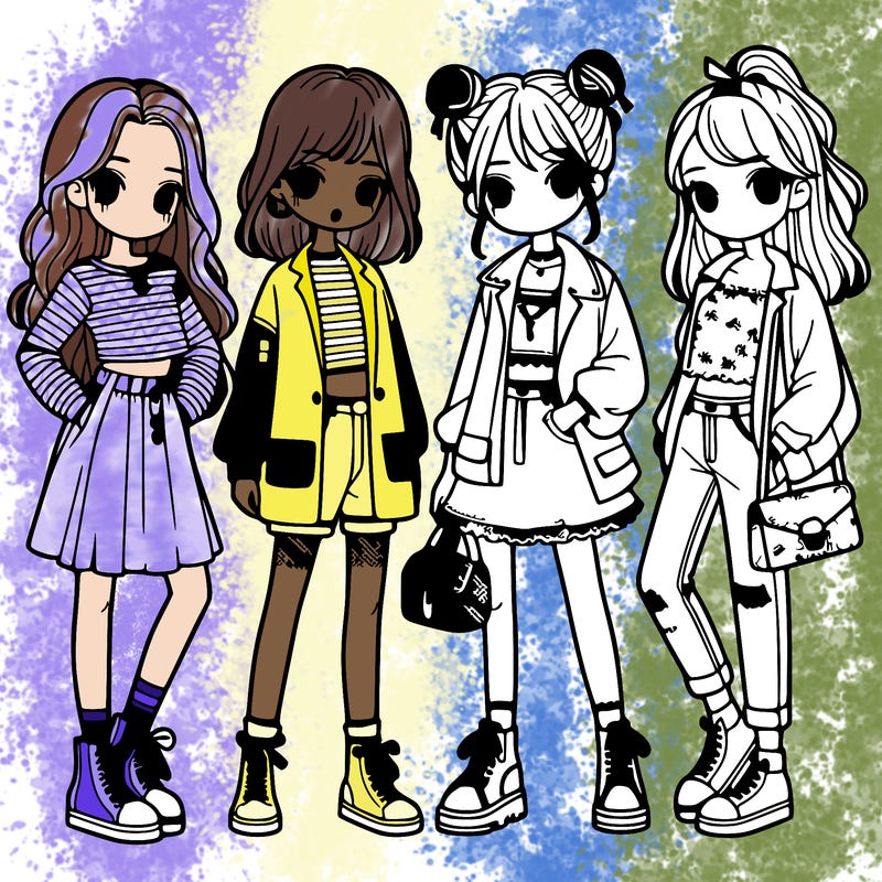 girls with fashion