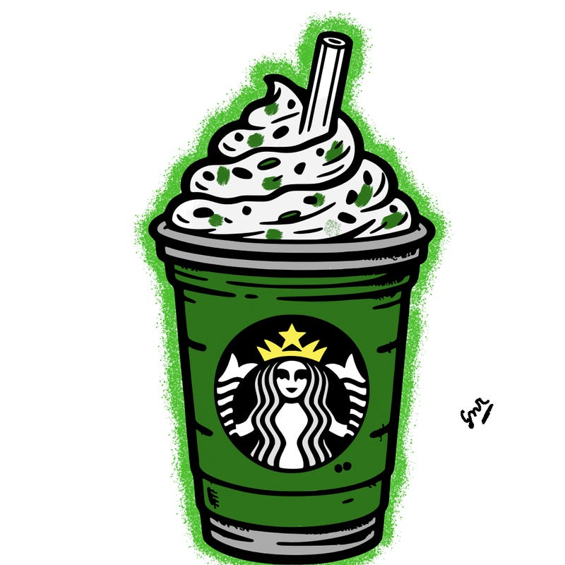 starbucks, frappuccino
