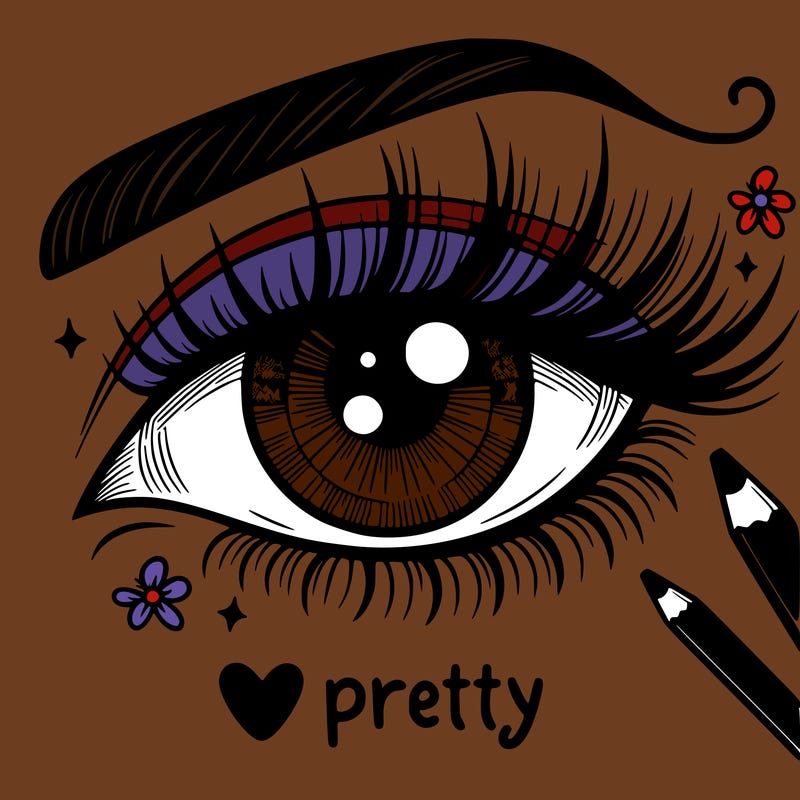 pretty eye