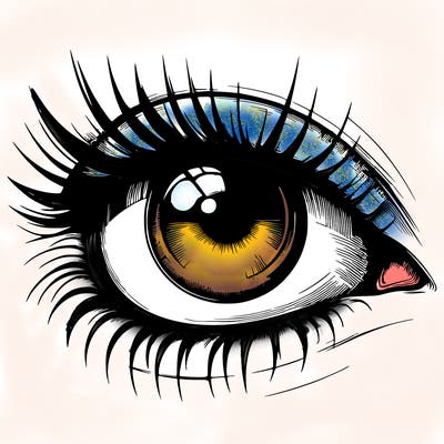 realistic eye