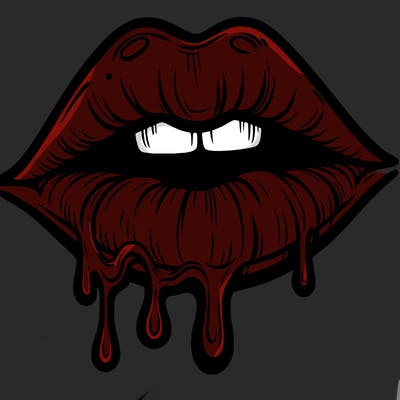 lips that look realistic and drip