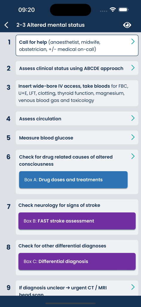 Quick Reference Handbook - Medical App | MWM