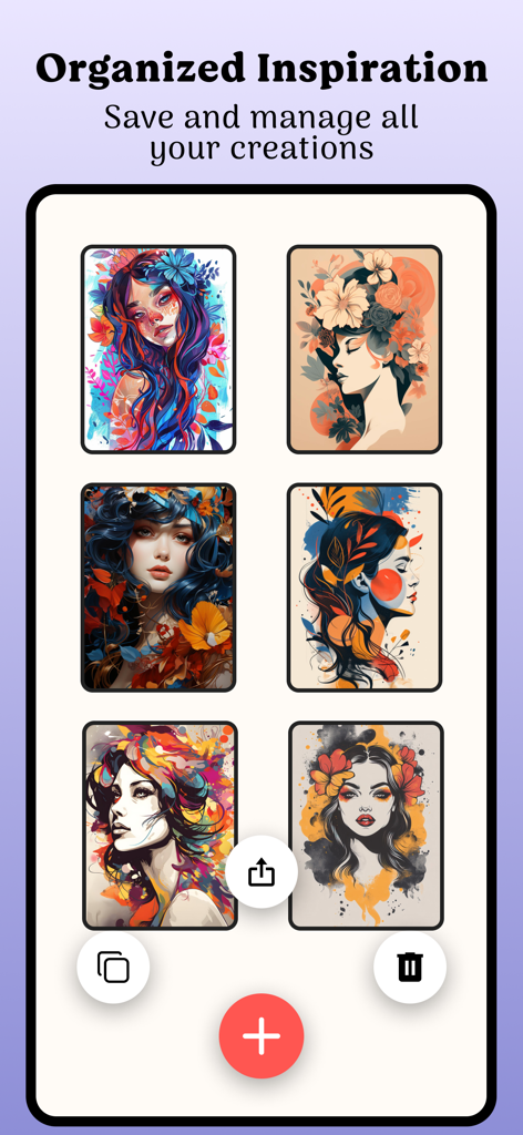 SketchBook Draw Art & Paint - Digital art gallery for managing sketches and paintings in the app