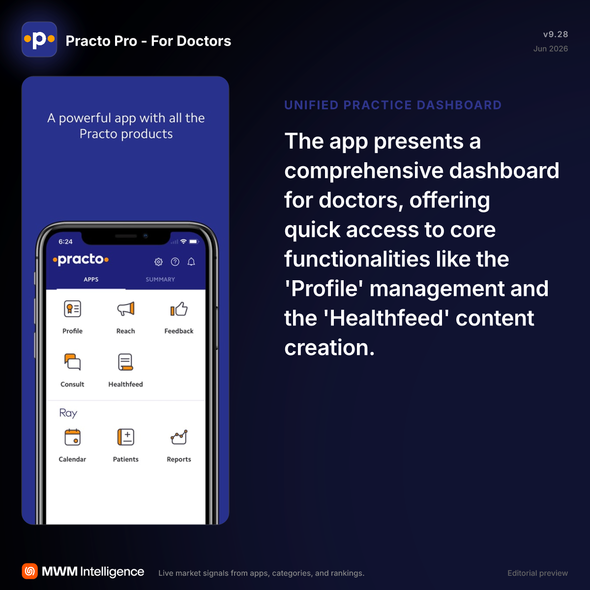 Practo Pro - For Doctors - Medical App | MWM