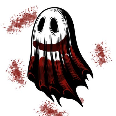 realistic creepy ghost