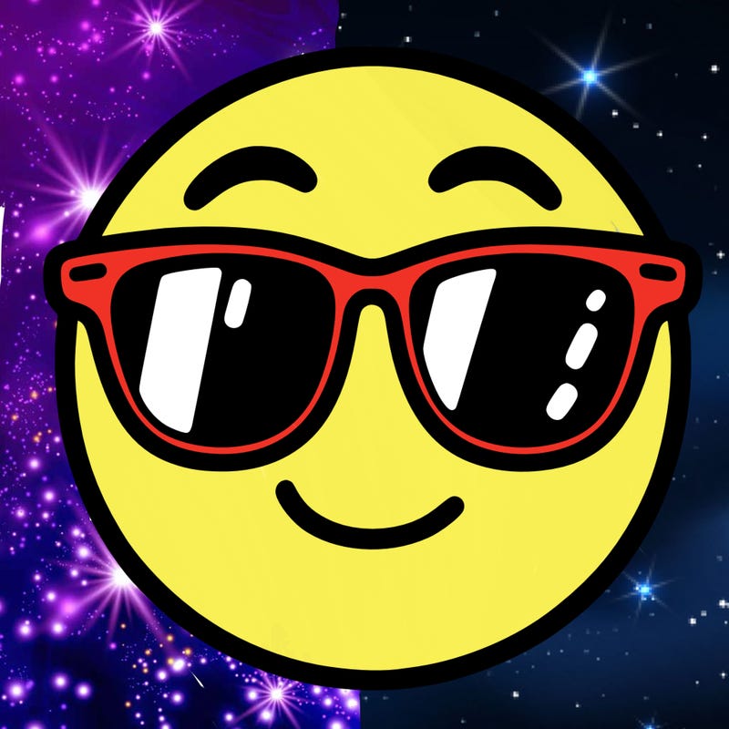 emoji with sunglasses