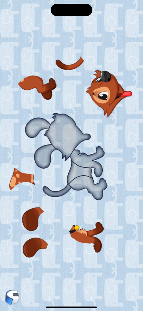 Alphabet Adventures ABC Kids - Ein interaktives Cartoon-Hunde-Puzzlespiel für Vorschulkinder