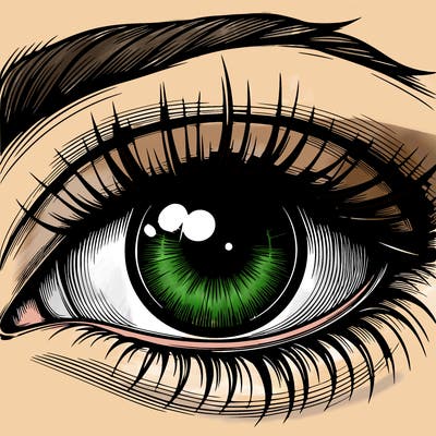 realistic eye