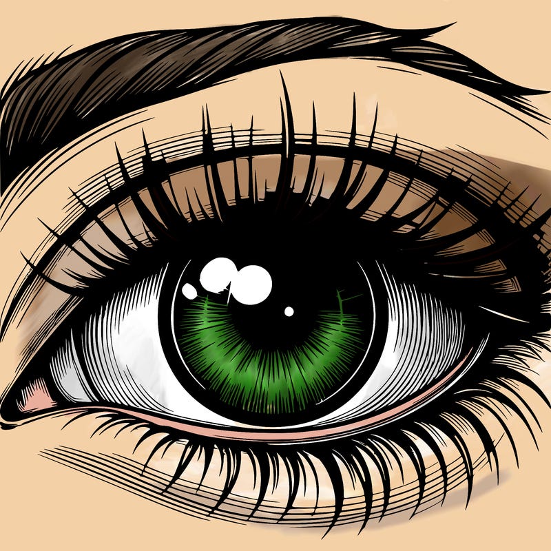 realistic eye