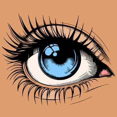 realistic eye