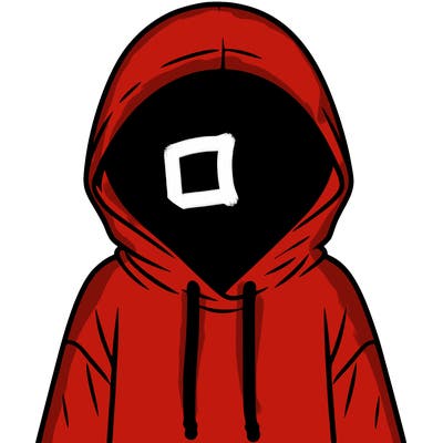 faceless girl in hoodie