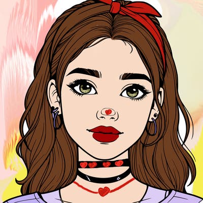 realistic teenage girl