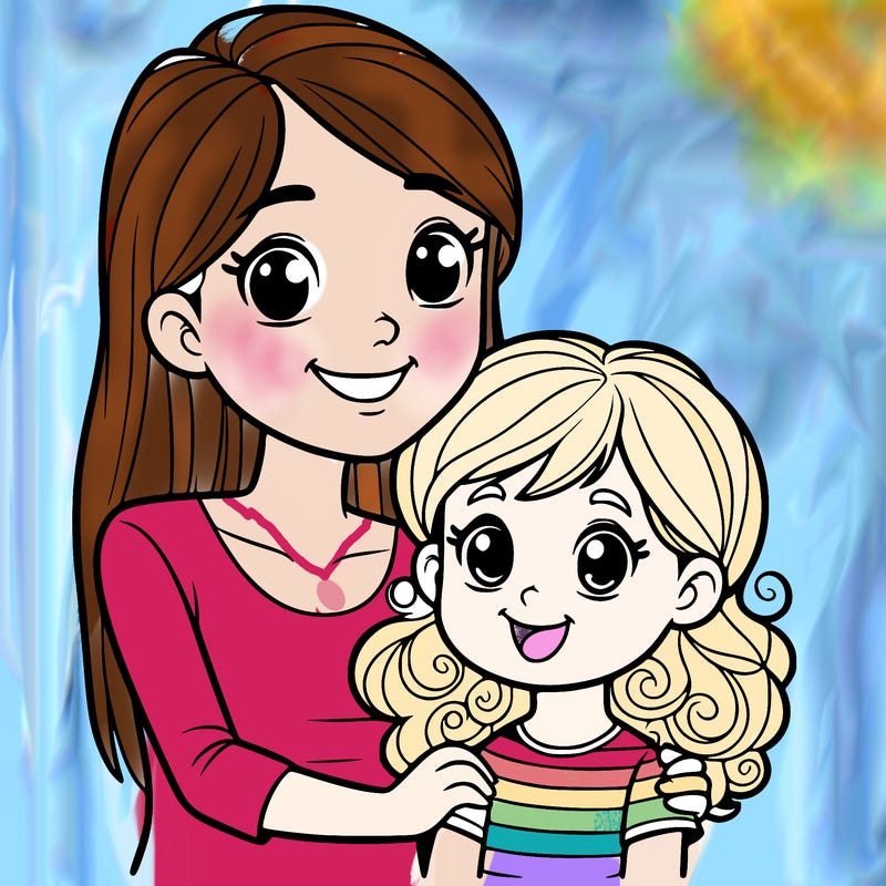 a mum and a daughter