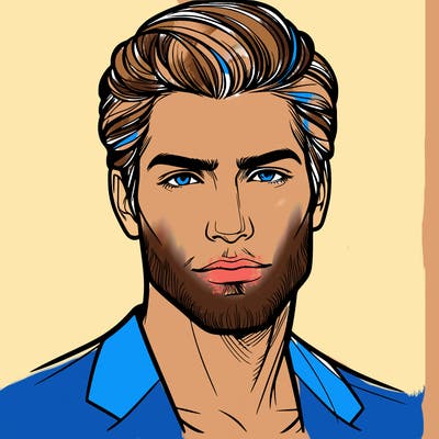 handsome man