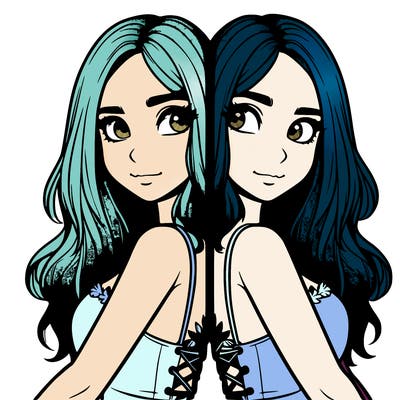 a realistic girl split