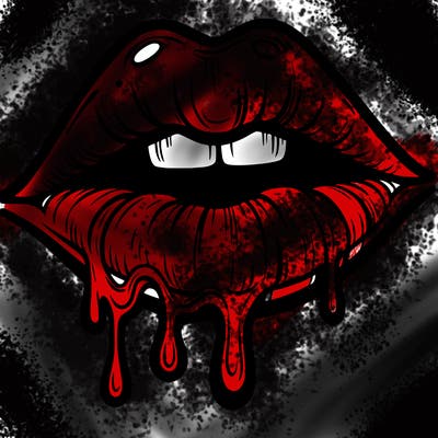 lips that look realistic and drip