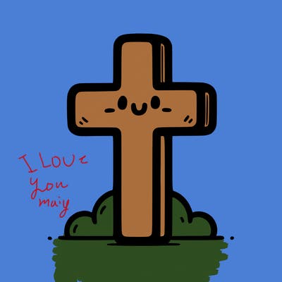 simple christian cross