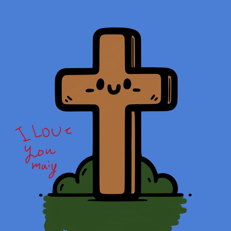 simple christian cross