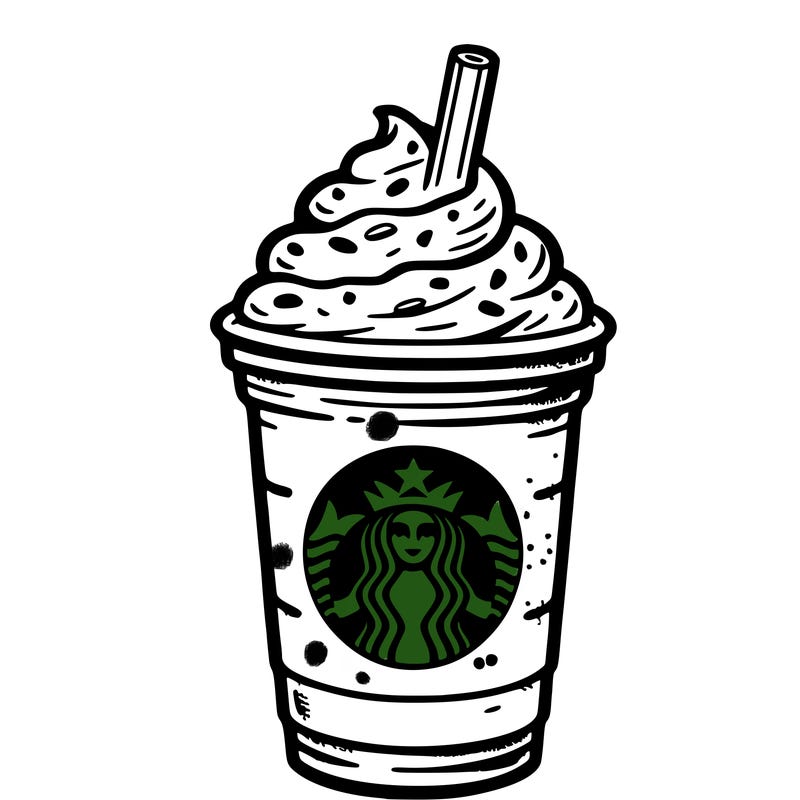 starbucks, frappuccino