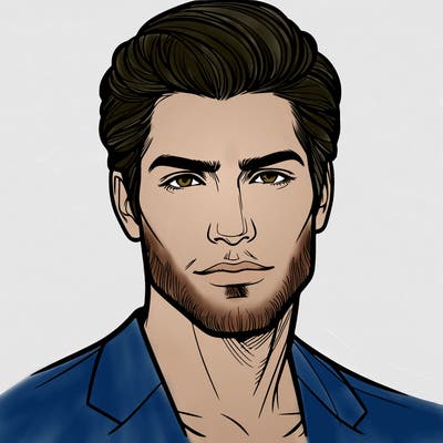 handsome man