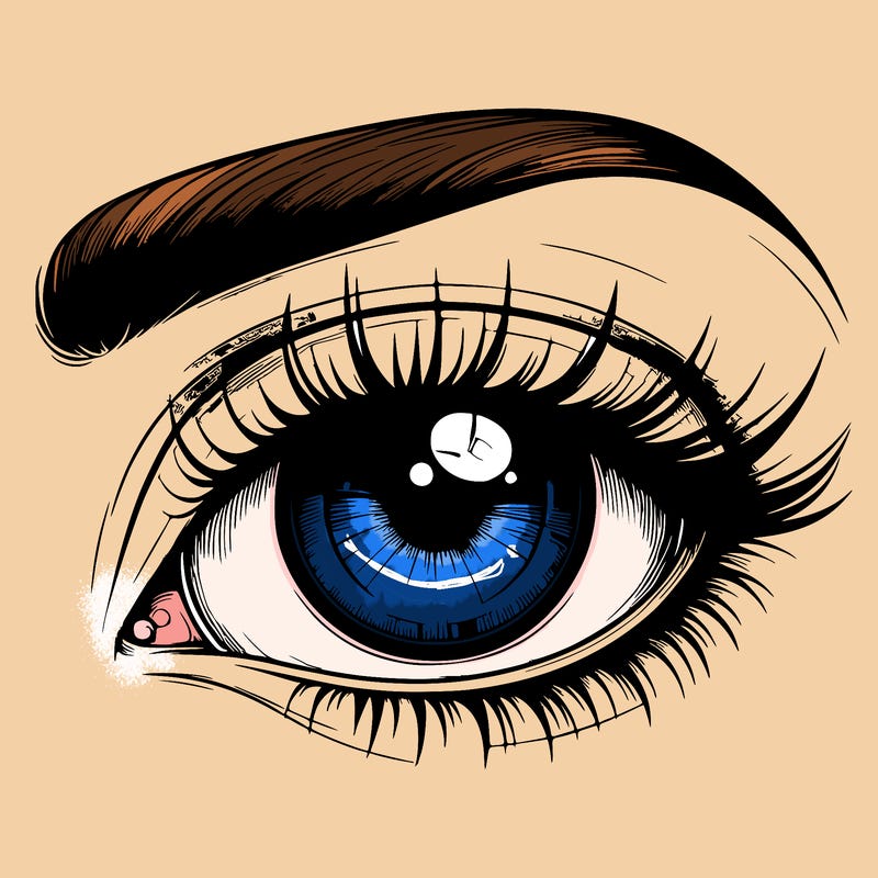 realistic eye