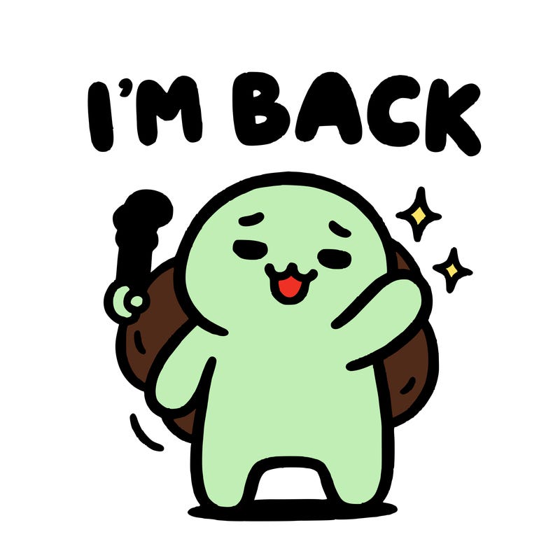 i'm back