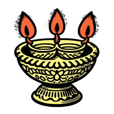 dip lamps for diwali