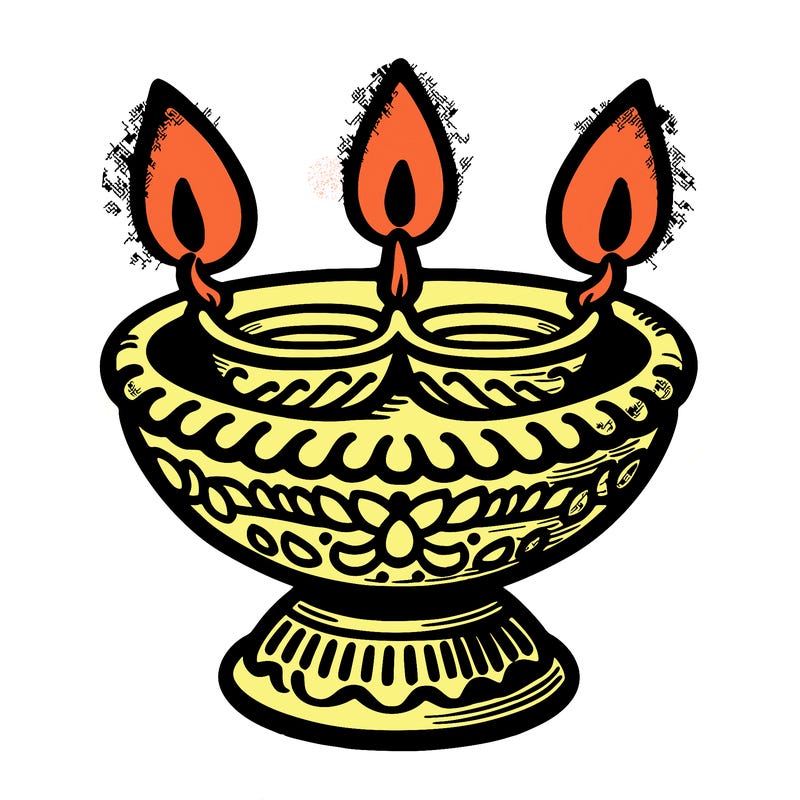 dip lamps for diwali