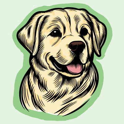 realistic dog