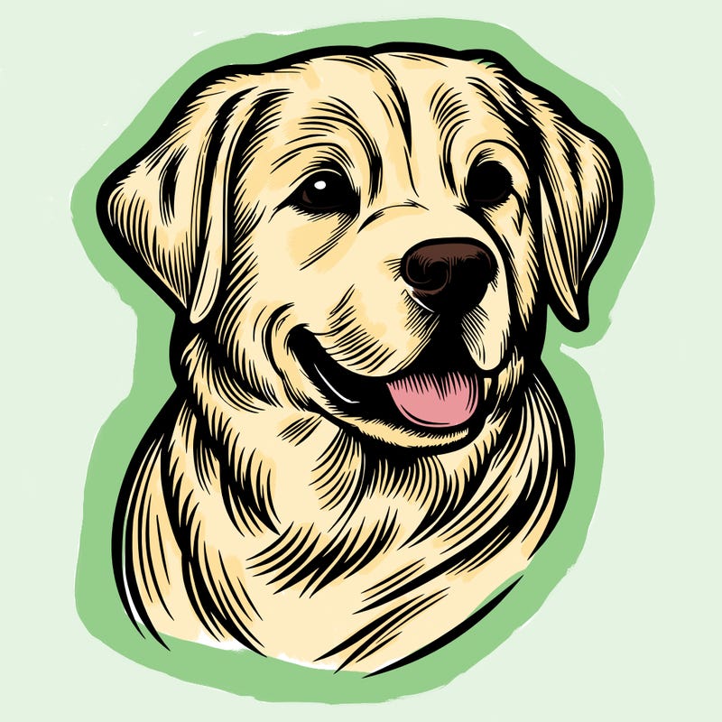 realistic dog