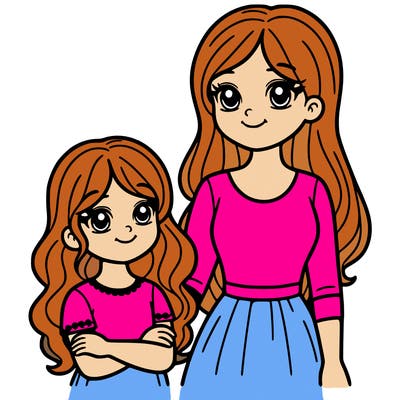 two sisters one older and one youger