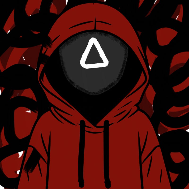 faceless girl in hoodie