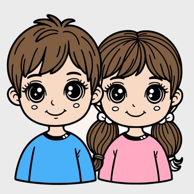 twins a boy and girl