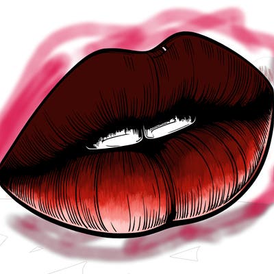 realistic lips